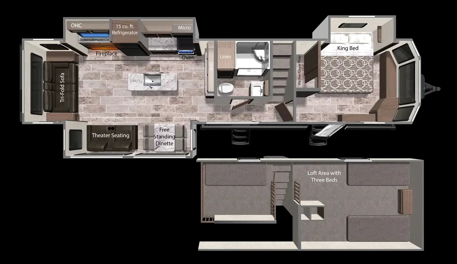 391 Loft Floorplan 
